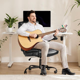 Ergonomic High Back Heavy Duty Task Desk Office Chairs with Wheels, Flip-up Arms