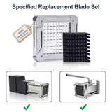 Sopito French Fry Cutter Replacement Blade for V6, 3/8 Inch Fit for Sopito V6 V8 Seriors