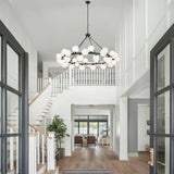 Dining Room Chandelier 60 Inch Sputnik Chandeliers for High Ceilings Large