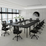 Conference Tables 23ft Office Computer Desk for Meeting Room Study Writing Printer Podcast Table for 24 People