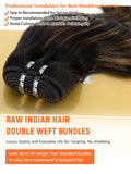 MLIP Body Wave Bundles Human Hair, 100% Raw Indian Hair, Full & Thick