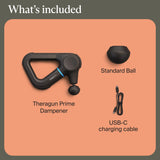 TheraGun Prime (6th Generation) Massage Gun by Therabody – Deep Tissue, Powerful Massage in a Rugged, Durable Design for Reliable Recovery & Pain Relief