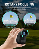 JIEHOME Golf Rangefinder with Slope 1100 Yards Laser Rangefinders Golfing Flag Pole Locking Vibration