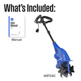 Westinghouse 6-Inch, 2.5 Amp Corded Electric Mini Tiller Cultivator for Gardening, Lightweight, 4 Steel Blades