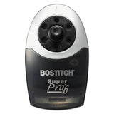 Electric Pencil Sharpener - Battery or Cord Powered Portable Sharpener, Grey Bostitch