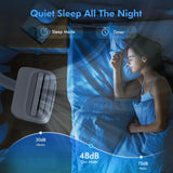 14000 BTU Portable Air Conditioners,Cools Up to 700 Sq.Ft, AC Unit with Cooling/Fan/Dehumidifier/Sleep Mode,Remote Control&Installation Kit, Portable AC for Large Rooms