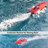 Cheerwing UDI 2.4Ghz RC Racing Boat for Adults 30KM/H High Speed Electronic Remote Control Boat for Adults
