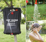 DkOvn 4 Pack Solar Shower Bag, 5 Gallons/20L Camping Shower Bag, Portable Shower Bag with Removable Hose and On-Off Switchable Shower Head for Camping Beach Swimming Outdoor Traveling