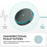 USB Conference Microphone for Gaming, Skype, Zoom - 360 Omnidirectional Condenser PC Mic WISE TIGER