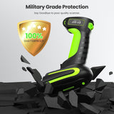 Eyoyo 2-Pack Industrial 2D Wireless Barcode Scanner with Charging Cradle