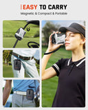 Bestsee Golf Rangefinder with Slope - 1500 Yards Laser Range Finder Golf,High-Precision Flag Pole Locking Vibration