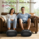 CuPiLo Foot Massager FSA Eligible HSA, 2026 Upgraded Feet Massager with Heat for Plantar Fasciitis Relief, 5 Levels Compression & Vibration Massage for Neuropathy, Birthday Day Gifts for Women Men