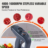 VBENLEM Commercial Immersion Blender 350W Power, Hand Held Mixer with 16-Inch 304 Stainless Steel Removable Shaft, Electric Stick Blender Constant Speed 16000RPM