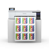 Epson Surecolor F570 Bundle 24" Desktop Sublimation Printer, Includes One Full Ink Set, User Guide, & Free Remote Install SCF570 (Printer & Inks)
