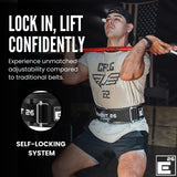 Element 26 Hybrid Leather Weight Lifting Belt for Men & Women - Weight Belt, Squat Belt, Back Support (Black, XX-Large)
