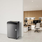 Wingwise 24 Hours Runtime Industrial Paper Shredder, 21.1 Gallons Wastebasket, 12-Sheet Micro Cut