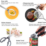 Camping Cooking Set- 31 Pcs Camping Utensils Camping Essentials Camping Gear for Camp Kitchen Cooking and Grilling