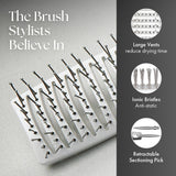 Olivia Garden Ceramic and Ion Turbo Vent Pro Hair Brush CITVPRO-SPR (Shaper)