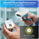 NetumScan Industrial Barcode Scanner, IP67 Wireless 2D QR