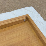 NRFJFOP Foldable Wood Bed Tray Breakfast the Laptop Desk Simple