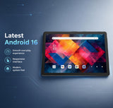 Upgraded Android 16 Tablet with 64GB+1TB Expand, 10.1 inch Tablet with 8-Core, Dock Station