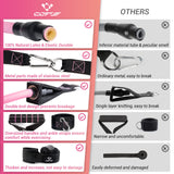 Resistance Bands with Handles for Women, 5 Level Exercise Bands Workout Bands for Physical Therapy, Yoga, Pilates, Door Anchor, Storage Pouch(Colour) COFOF