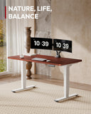 SANODESK Dual Motor Standing Desk 220lbs Height Adjustable Desk