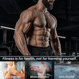 WOOD CITY 2 PCS Wood Push Up Bars Stands with Non-Slip Base, Supports Aerobics and Upper Body Strength Training for Men and Women, Joint-friendly Beech Wood Home Fitness Equipment WOOD CITY