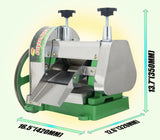 IntXanth Manual Sugar Cane Juicer Machine, Commercial Sugarcane Juicer, 110-330 lb/h Output Sugar Cane Press Juicer Machine, Sugar Cane Juicer Extractor Squeezer with Large Crank