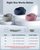 Heated Neck Brace Cervical Collar - Neck Support Brace with Heating Pad, Soft Foam Wraps Keep Vertebrae Stable and Aligned for Relief of Cervical Spine Pressure for Women & Men Gray (Small Size)