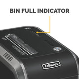 Fellowes® 99Ci 100% Jam Proof Cross Cut 18-Sheet Home Office Paper Shredder with SafeSense®, Black
