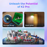 Creality Official K2 Pro Combo(A) 3D Printer, Multi-Color Printing with CFS, 600mm/s High-Speed, AI Cameras