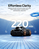 iGarden Robotic Pool Cleaner K Series, Cordless Pool Vacuum Robot for Inground & Above Ground Pools, Smart Navigation, Touchscreen, Self-Parking, Cleans Floor, Wall & Waterline, 220 Min