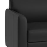 Flash Furniture Hercules LeatherSoft Sofa, Black