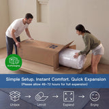 Profus Twin Mattress for Kids, 6 Inch Twin Mattress with Pocket Coils, Memory Foam Mattress for All Night Sleep & Pressure Relief, Certified Safe Foams & Fabric, Fiberglass Free Mattress in A Box