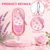 Sacubee 48 Pack Pink Mini Hand Sanitizers Bulk 1oz Travel Size Portable