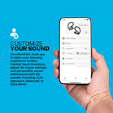 Wireless Workout Earbuds Featuring C3 Clear Calling, Secure Earhook Sport Design, 32+ Hour Bluetooth Playtime, and 3 EQ Sound Settings (Sand) JLab