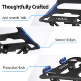 Laptop Stand, Portable Laptop Riser, Adjustable Laptop Stand for Desk Foldable