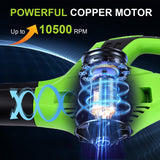 YOUGFIN Leaf Blower Cordless, 20V Handheld Electric Leaf Blower with 2.0Ah Battery and Charger