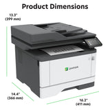 Lexmark MX431adw Laser Monochrome MFP Printer with Touchscreen, Copier Scanner Printer, Automatic Two-Sided Scanning