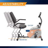 Marcy Recumbent Exercise Bike with Resistance ME-709 MARCY