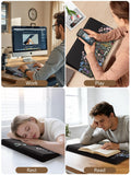 2-in-1 Ergonomic Keyboard Stand with Wrist Rest, Flower