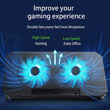 UMKLSW Laptop Cooling Pads Large Size for 12-16 Inch Notebook Silent Gaming Cooler Wind Speed Adjustable Stand