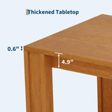 Garvee 71" Farmhouse Dining Table for 6-8 People, Rectangular Kitchen Table