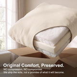 Iroomy Modular Sectional Sofa, Oversized Chenille Cloud Couch