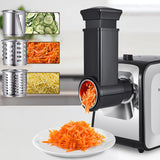ALTRA LIFE Electric Meat Grinder, 2800W Max Sausage Stuffer with 2 Blades, 3 Plates, Sausage Tube, Vegetable Cheese Grater, 2 Meat Claws, Burger Press & Kubbe Kit for Home use, Built-in Storage