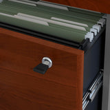 Business Furniture Series C 2 Drawer Lateral File Cabinet, Locking Document Storage Bush Furniture
