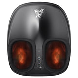 BOB AND BRAD Foot Massager with Heat, Shiatsu Deep Kneading & Air Compression for Plantar Fasciitis, FSA Eletric Feet Massager Machine, Fits US Size 12, HSA Eligible