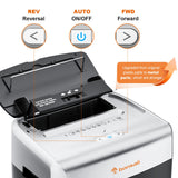 Bonsaii Paper Shredder for Office, 120-Sheet Autofeed Heavy Duty Shredder for Home Office Use