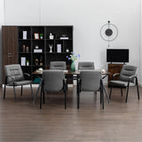 BoisKom Office Guest Reception Chair Set of 2, Conference Room Chairs Waiting Room Chairs 2 Pack, Modern Leather Office Desk Chair No Wheels.